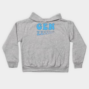 Sleepy Gen Z Kids Hoodie